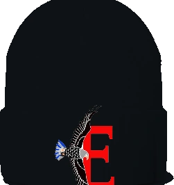 Edison Elementary Beanie — Black front