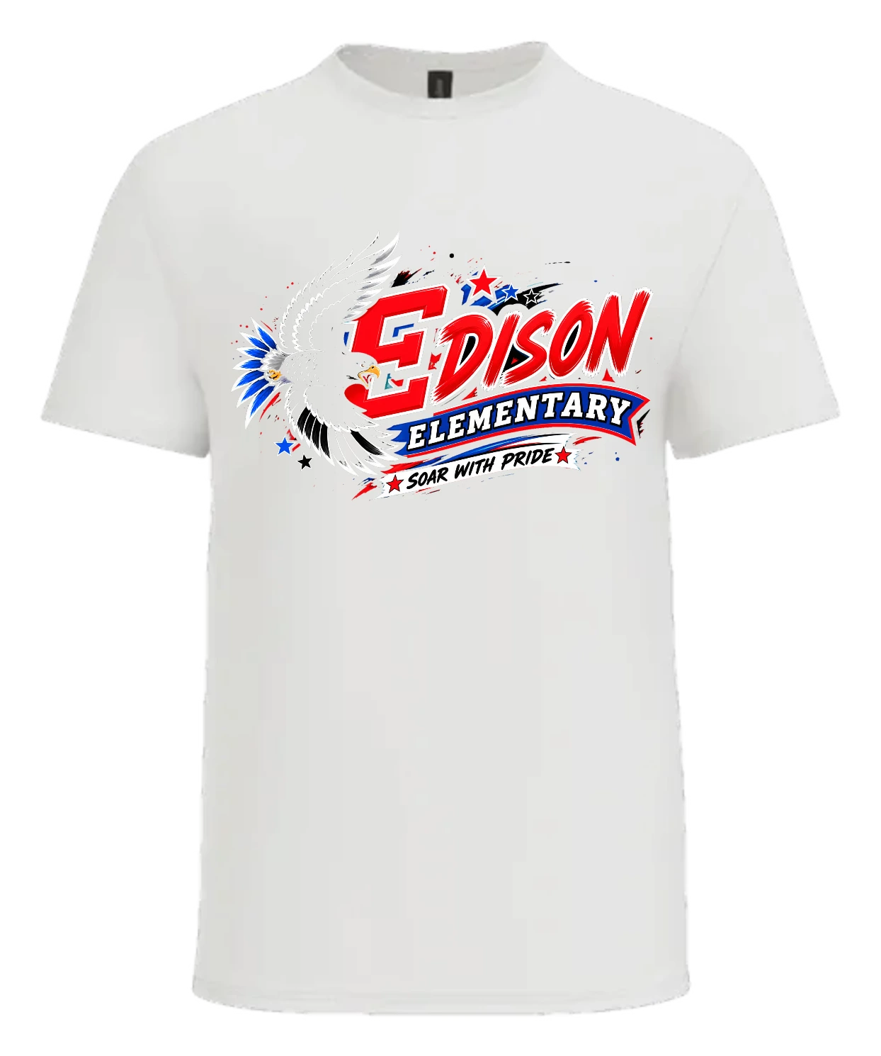 Edison Elementary Edison Elementary Tee — White