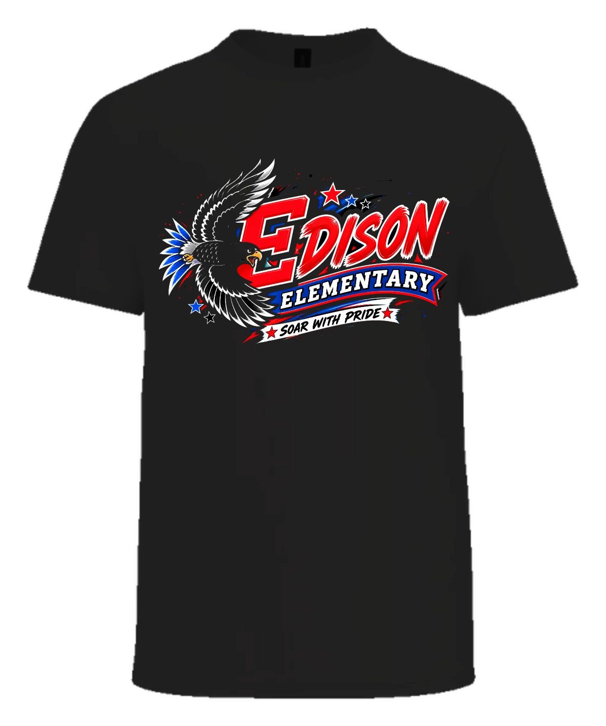 Edison Elementary Edison Elementary Tee — Black