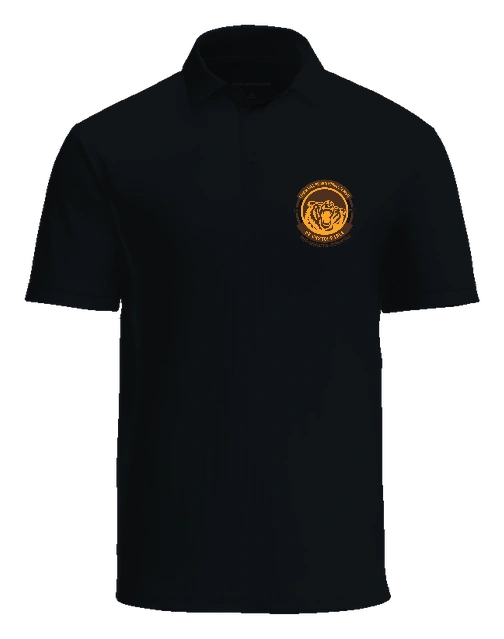 Edwin Joel Brown Middle School Polo — Black front