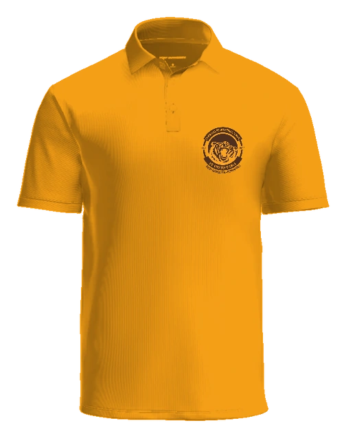 Edwin Joel Brown Middle School Polo — Gold front