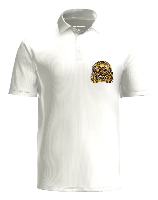 Edwin Joel Brown Middle School Polo — White