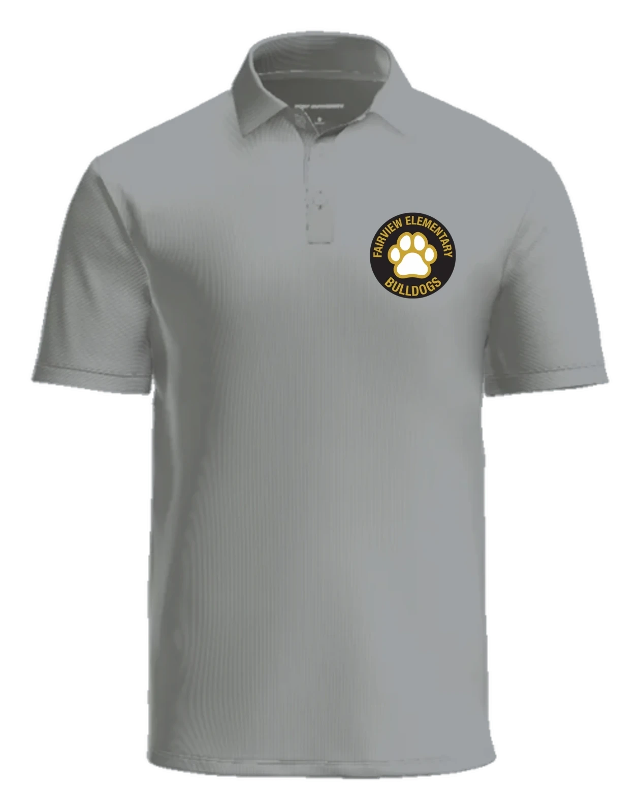 Fairview Elementary Polo — Sport Grey