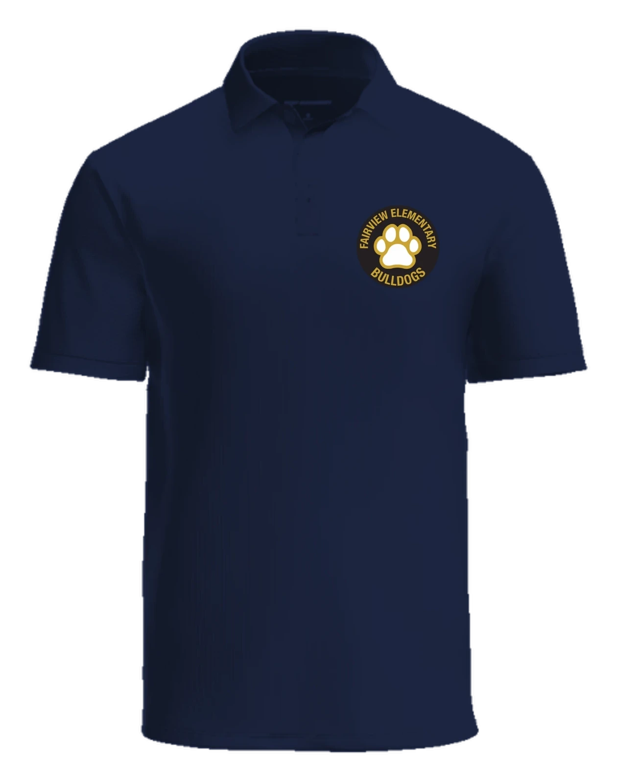 Fairview Elementary Polo — Navy