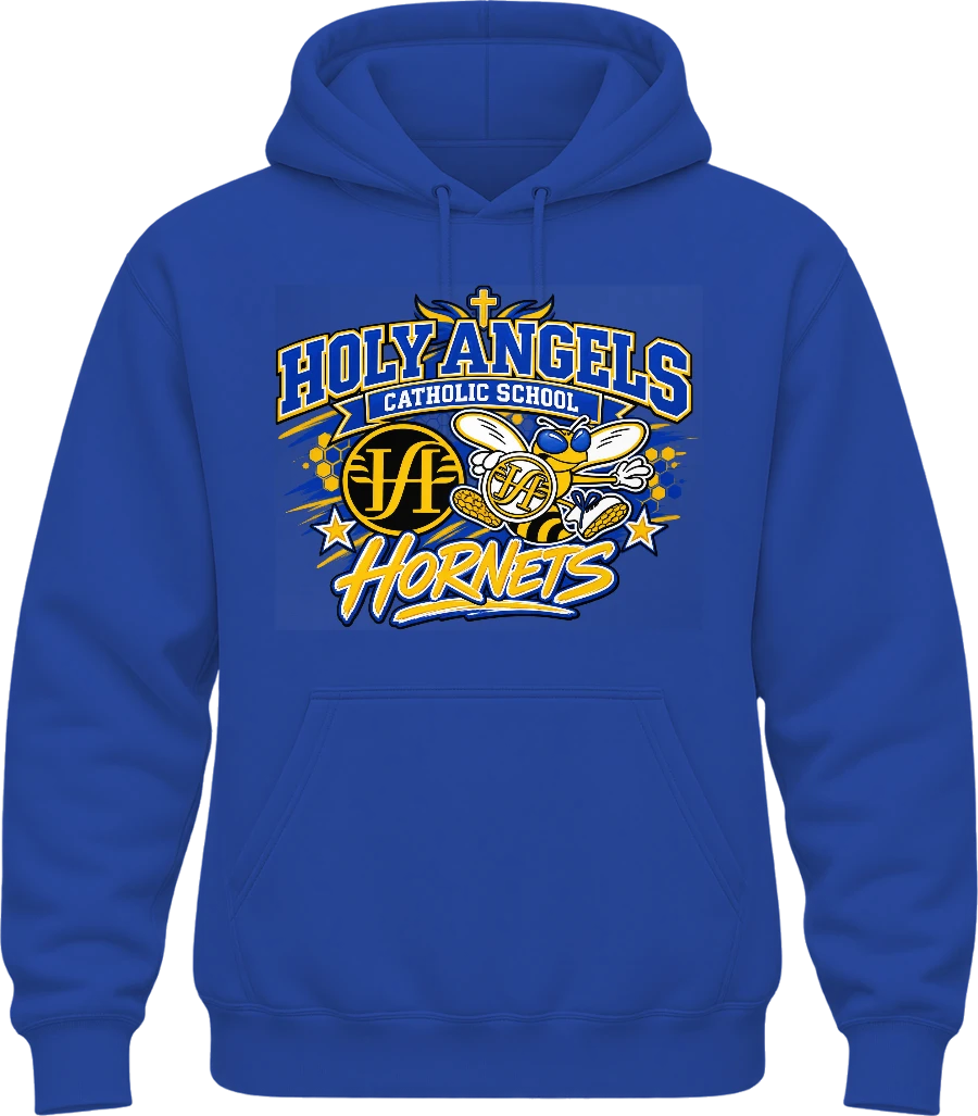 Holy Angels Catholic School Hoodie — Royal