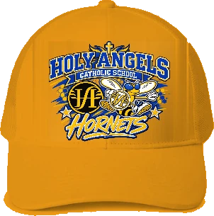 Holy Angels Catholic School Trucker Hat — Gold