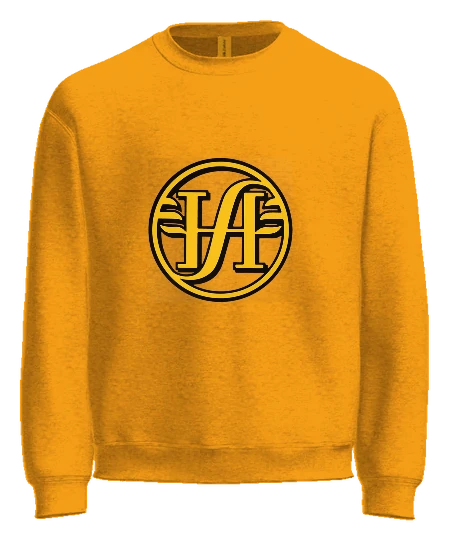 Holy Angels Catholic School Crewneck — Gold front