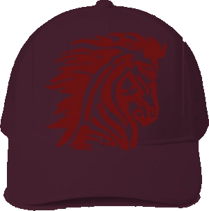 Horace Mann Elementary Trucker Hat — Maroon front