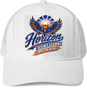 Horizon Science Academy Dayton Trucker Hat — White