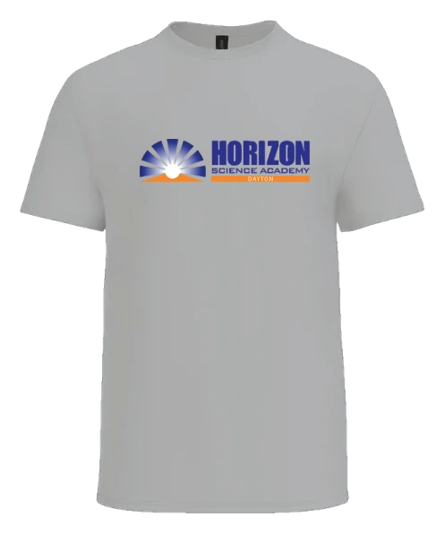 Horizon Science Academy Dayton Tee — Ash front