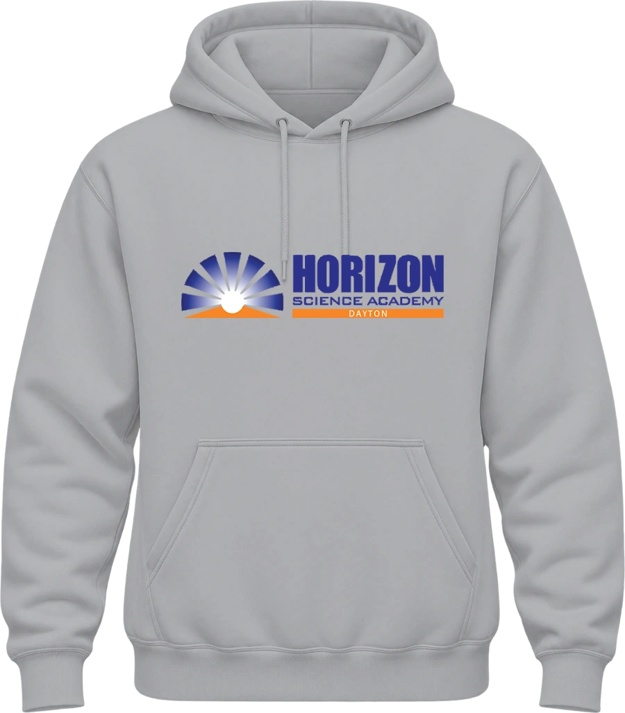 Horizon Science Academy Dayton Hoodie — Ash front