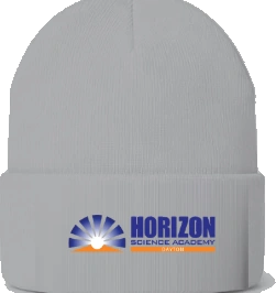 Horizon Science Academy Dayton Beanie — Ash front