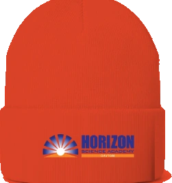 Horizon Science Academy Dayton Beanie — Orange front