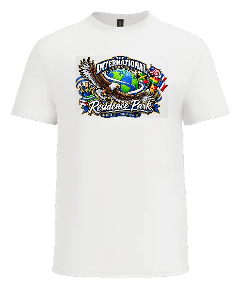 International at Residence Park Tee — White front