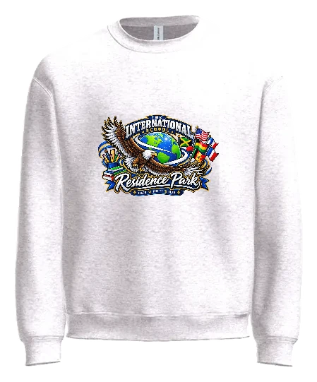 International at Residence Park Crewneck — White front