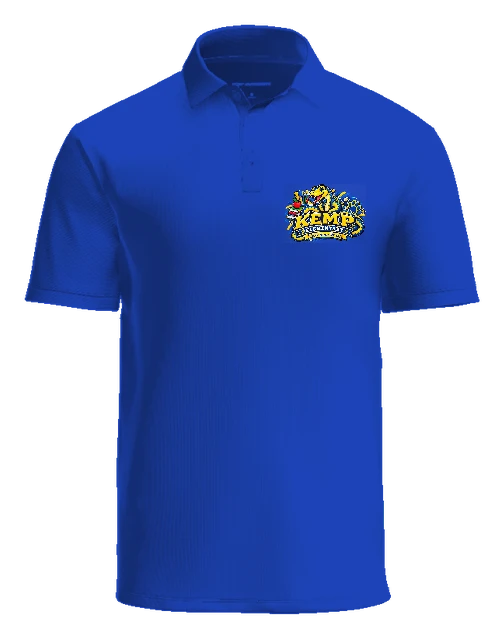 Kemp Elementary Polo — True Royal