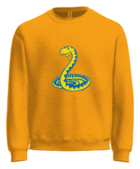 Kemp Elementary Crewneck — Gold front