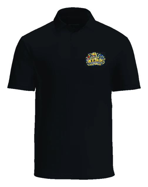 Kemp Elementary Polo — Black