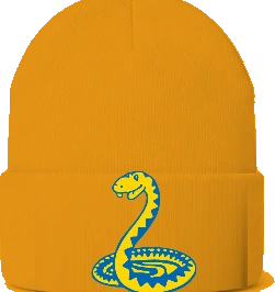 Kemp Elementary Beanie — Gold front