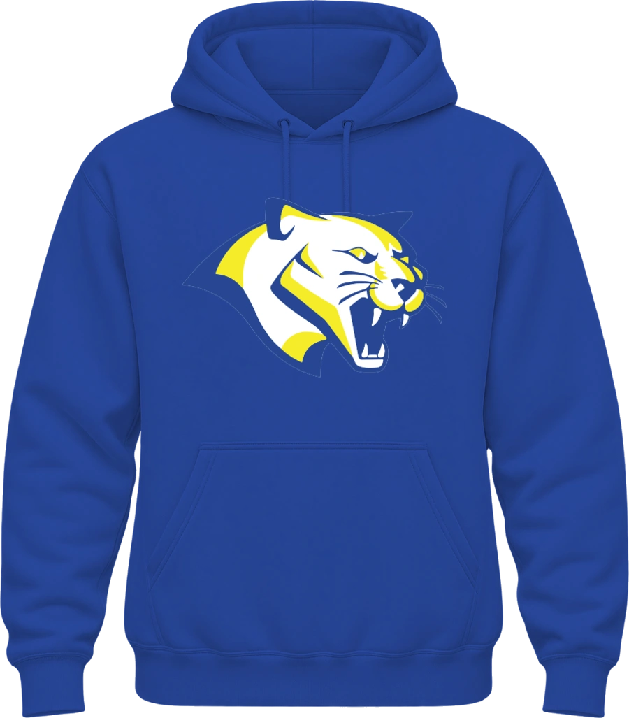 Kiser Elementary Hoodie — Royal front