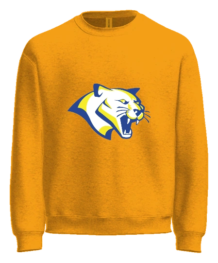 Kiser Elementary Crewneck — Gold front