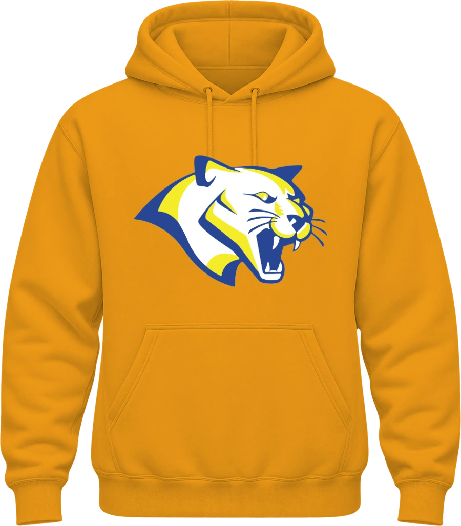 Kiser Elementary Hoodie — Gold front