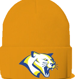 Kiser Elementary Beanie — Gold front