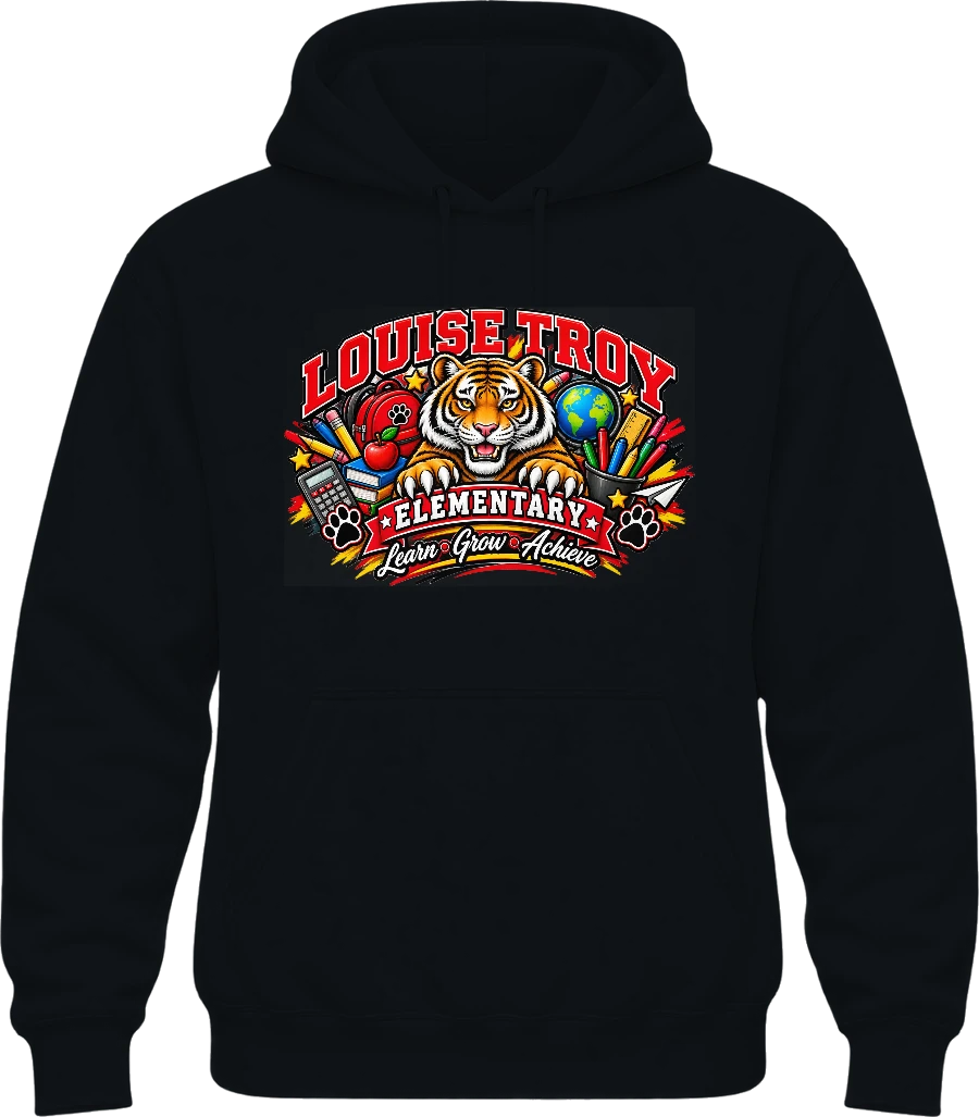 Louise Troy Elementary Hoodie — Black