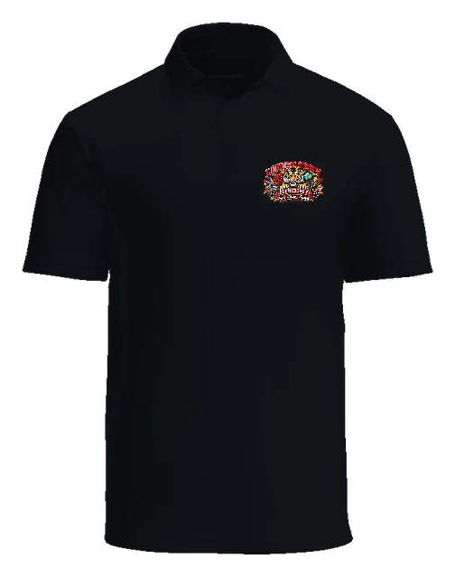 Louise Troy Elementary Polo — Black