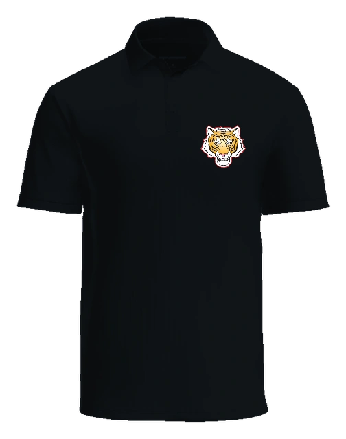 Louise Troy Elementary Polo — Black front