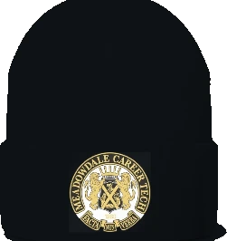 Meadowdale High School Beanie — Black