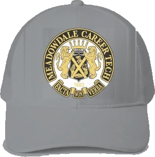 Meadowdale High School Trucker Hat — Sport Grey