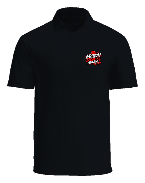 Merch Going Crazy Polo — Black