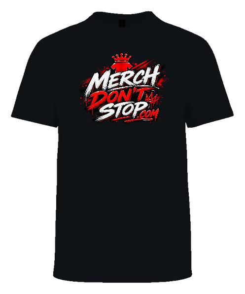 Merch Going Crazy Tee — Black front