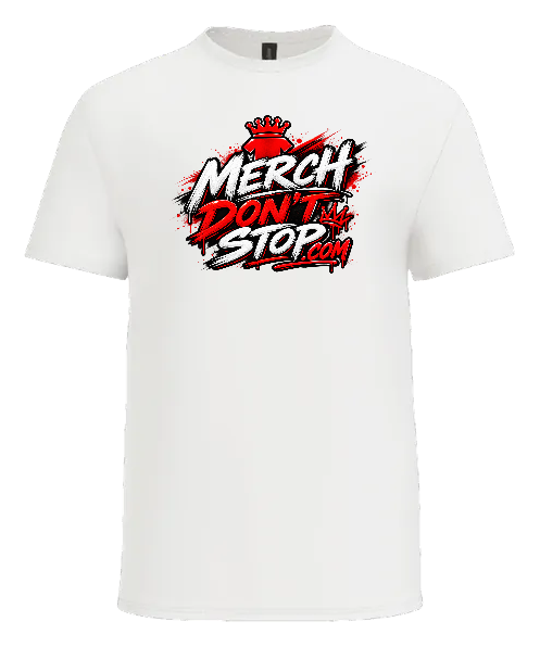 Merch Going Crazy Tee — White front