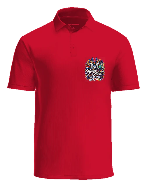 Mound Street Academy Polo — Red