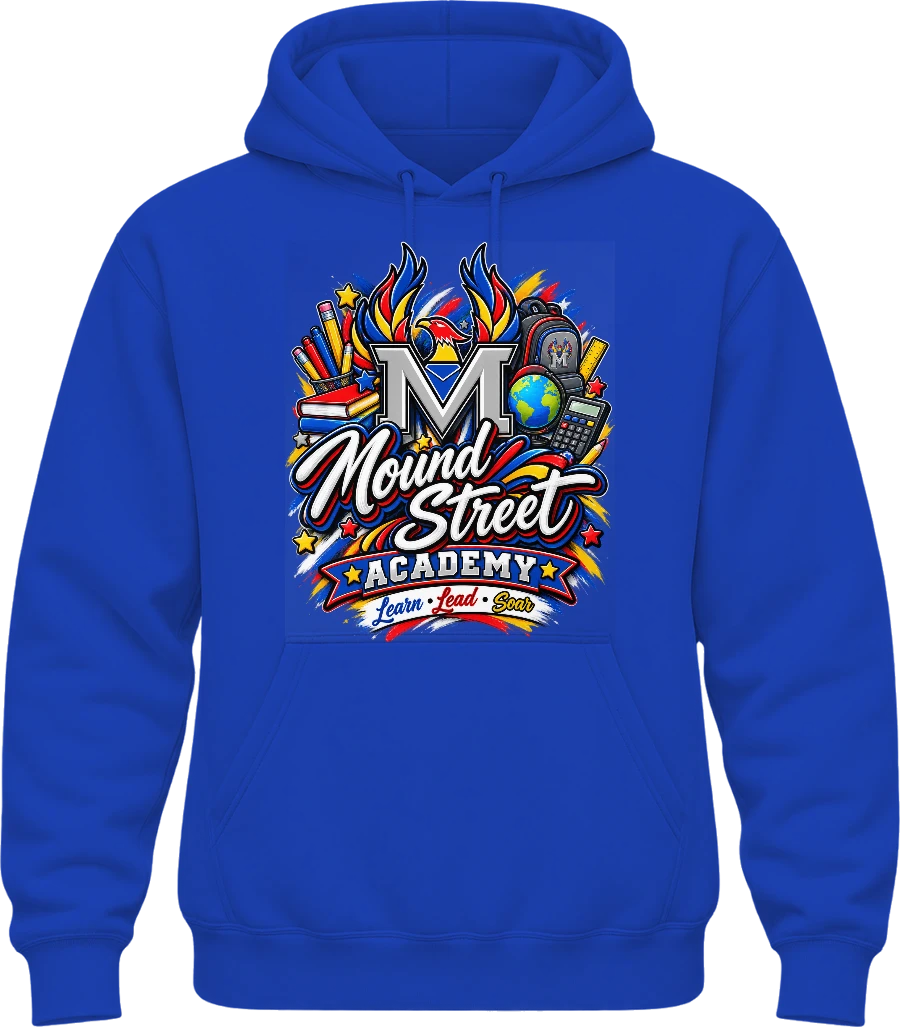 Mound Street Academy Hoodie — True Royal