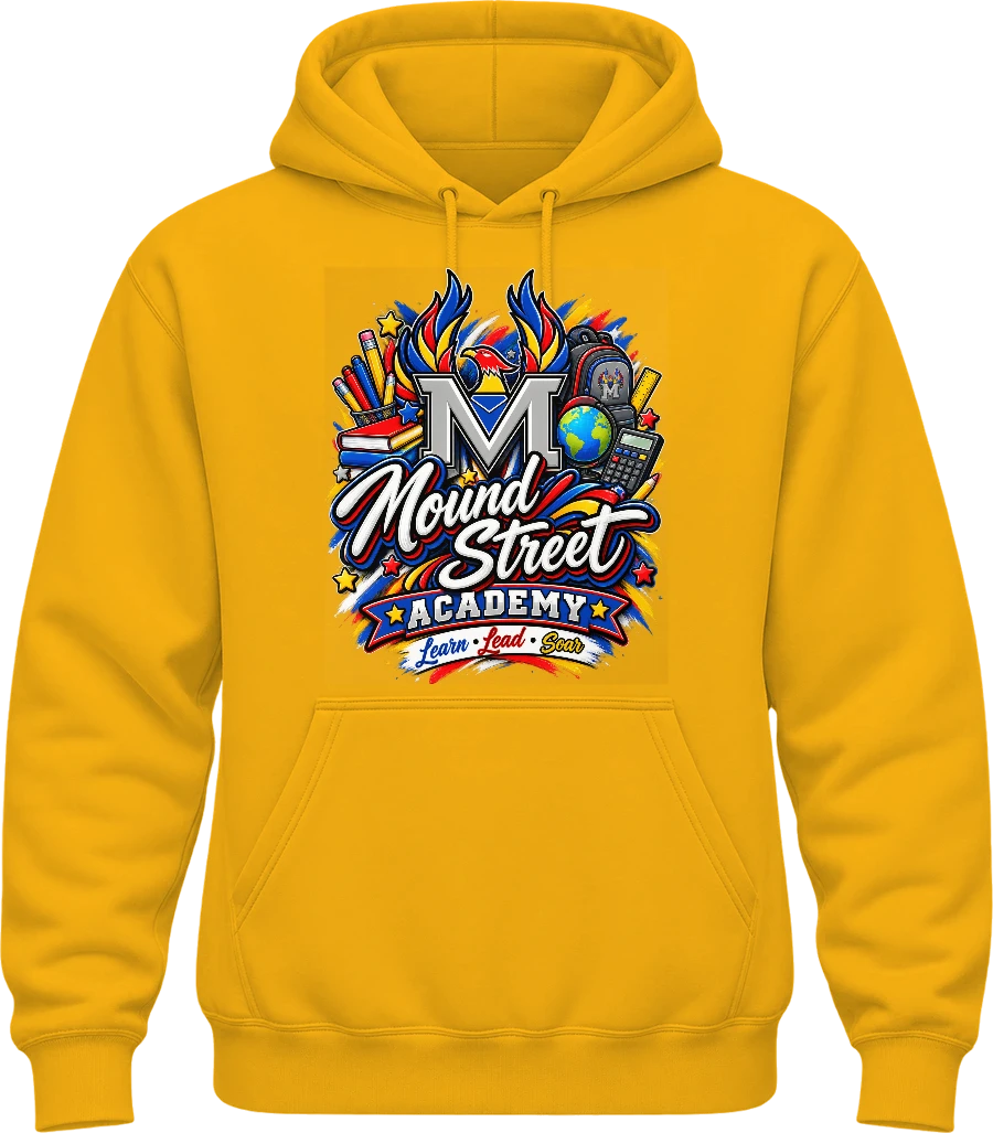 Mound Street Academy Hoodie — Gold