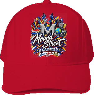Mound Street Academy Trucker Hat — Red