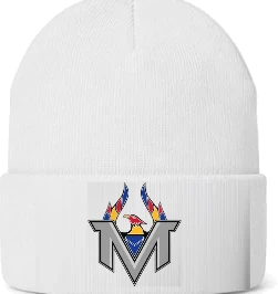 Mound Street Academy Beanie — White