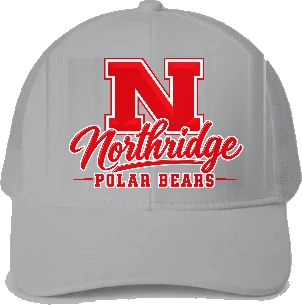 Northridge Polar Bears Trucker Hat — Ash