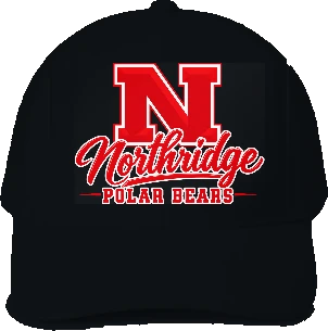 Northridge Polar Bears Trucker Hat — Black
