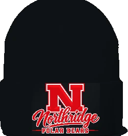 Northridge Polar Bears Beanie — Black