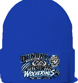 Paul Laurence Dunbar High School Beanie — True Royal