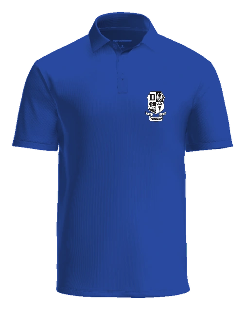 Paul Laurence Dunbar High School Polo — Royal front