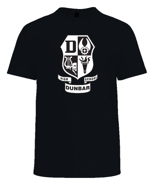 Paul Laurence Dunbar High School Tee — Black front