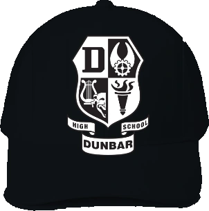 Paul Laurence Dunbar High School Trucker Hat — Black front