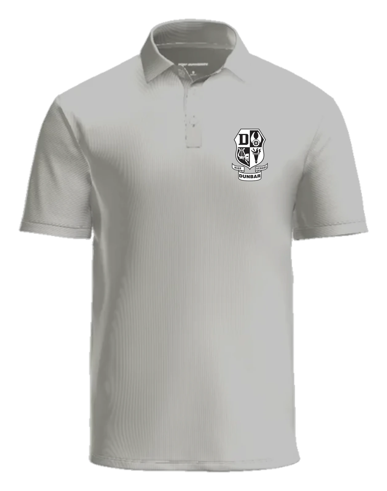 Paul Laurence Dunbar High School Dunbar Wolverines Polo — Sport Grey
