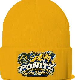 Ponitz Career Technology Center Beanie — Gold