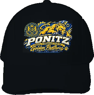 Ponitz Career Technology Center Trucker Hat — Black